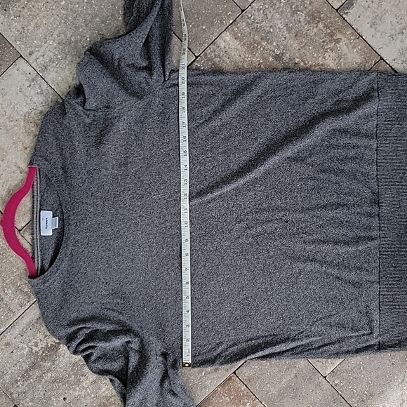 Old Navy Cotton Blend Sweater Sz L Neutral Basic Closet Staple - Picture 5 of 8